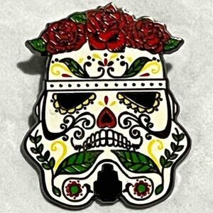 DISNEY Parks Pin Star Wars Storm Trooper Day‎ of the Dead Roses Rare Collectible